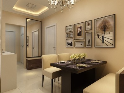 天津北寧灣現(xiàn)代簡約二居室裝修效果圖_89平米3萬裝修設(shè)計案例