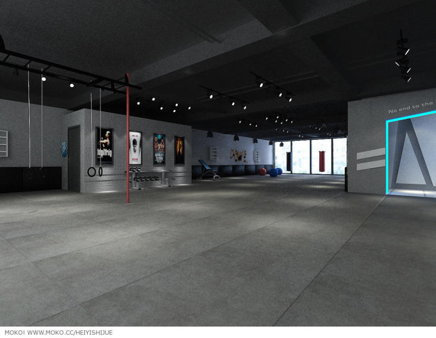 成都跆拳道館裝修設(shè)計《少林精武跆拳道》|室內(nèi)設(shè)計|空間/建筑|成都裝飾設(shè)計公司 - 原創(chuàng)設(shè)計作品 