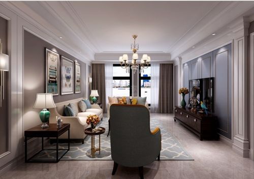 西安裝修海德堡160平米裝修設計方案效果圖參考